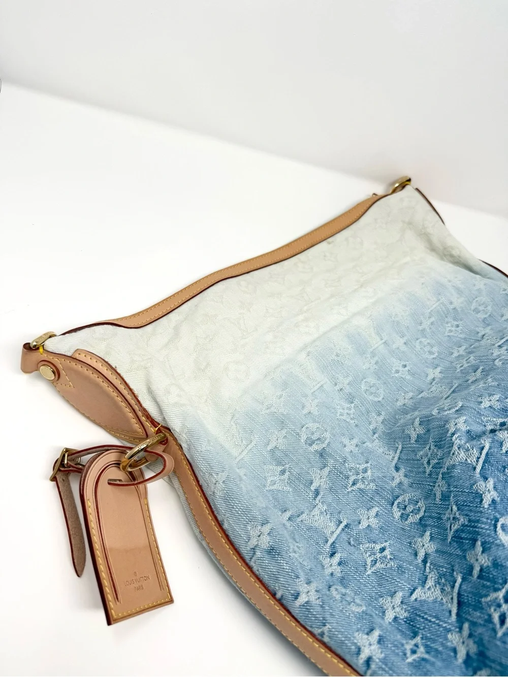 Louis Vuitton Monogram Denim Sunburst PM Blue Ombre Pink Limiter Edition